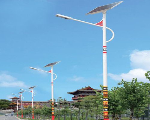 沙坡头民族特色路灯