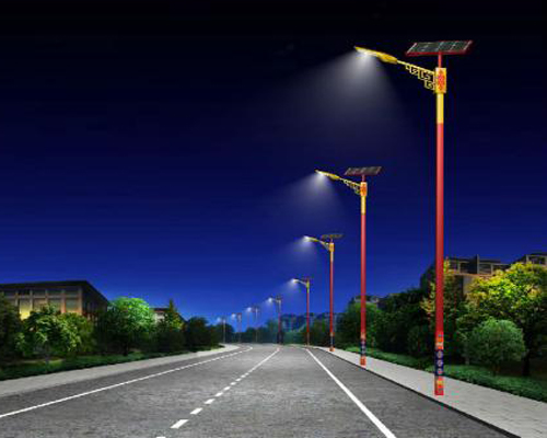 沙坡头民族特色路灯